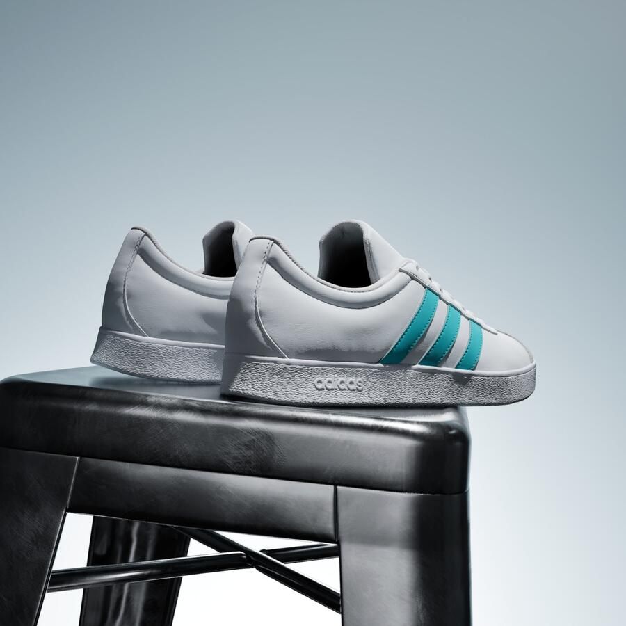 ADIDAS PERFOR CE Sportschoen 'VL Court Mer' turquoise wit - Foto 8