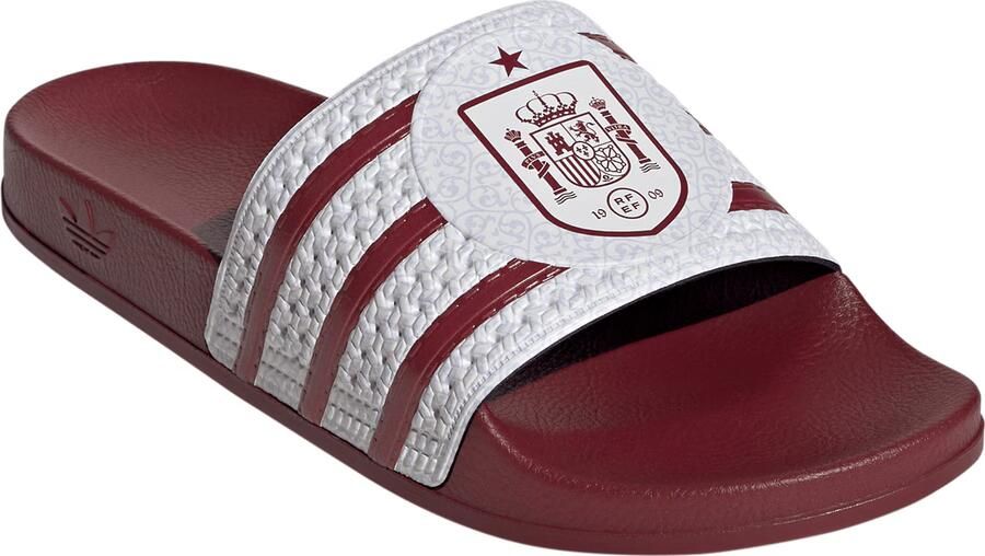 ADIDAS PERFOR CE Strand- badschoen 'Trefoil' bourgogne wit