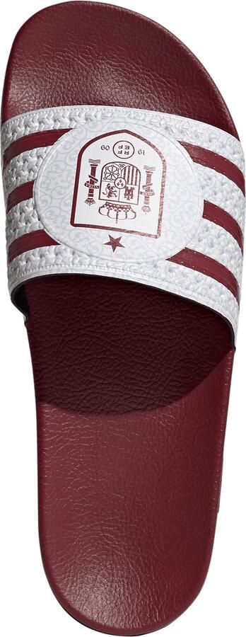 ADIDAS PERFOR CE Strand- badschoen 'Trefoil' bourgogne wit - Foto 7
