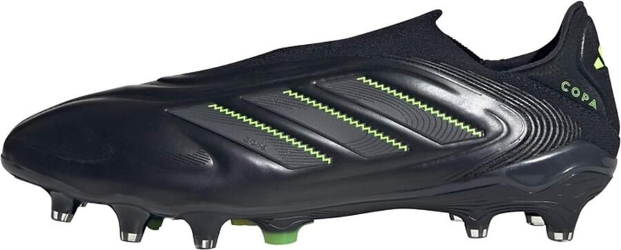 Adidas Copa Pure Elite III Laceless FG Electric Stealth Zwart Grijs Lucid Lemon - Foto 2