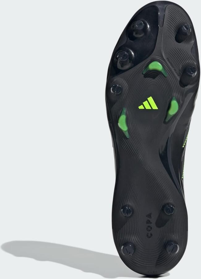 Adidas Copa Pure Elite III Laceless FG Electric Stealth Zwart Grijs Lucid Lemon - Foto 4