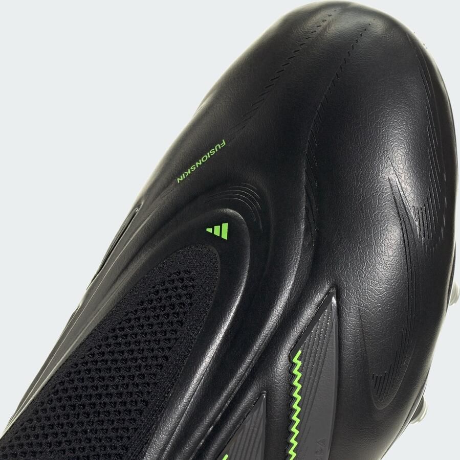 Adidas Copa Pure Elite III Laceless FG Electric Stealth Zwart Grijs Lucid Lemon - Foto 6
