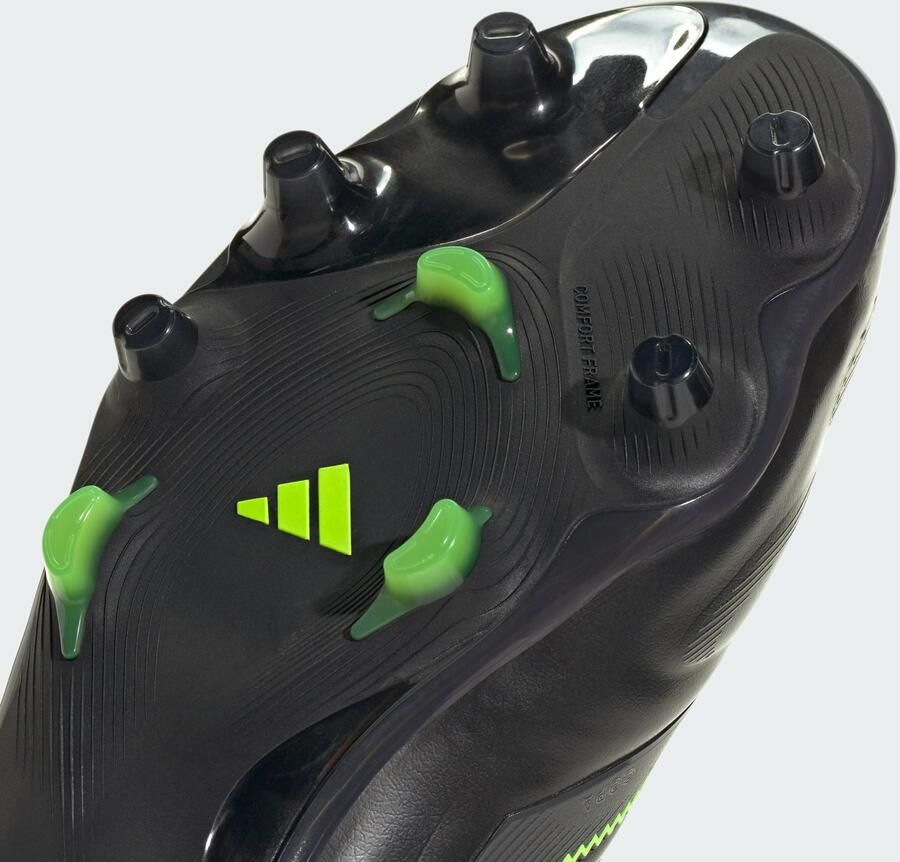 Adidas Copa Pure Elite III Laceless FG Electric Stealth Zwart Grijs Lucid Lemon - Foto 7