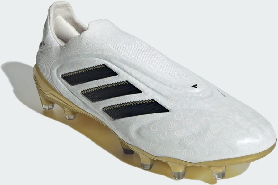 Adidas Copa Pure Elite III Laceless FG Road to Glory Wit Zilver Zwart Goud - Foto 2
