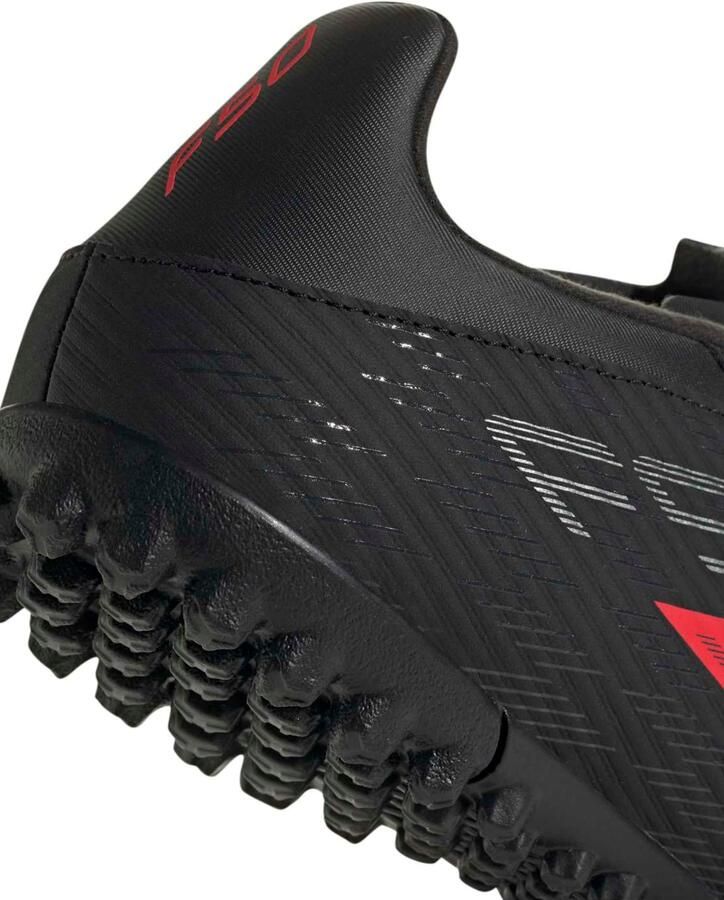ADIDAS PERFOR CE Voetbalschoen 'F50 CLUB' lichtgrijs rood zwart - Foto 6