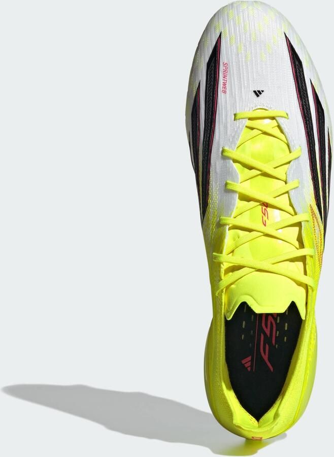 Adidas F50 Elite IJzeren-Nop Voetbalschoenen (SG) Neongeel Zwart Rood - Foto 5