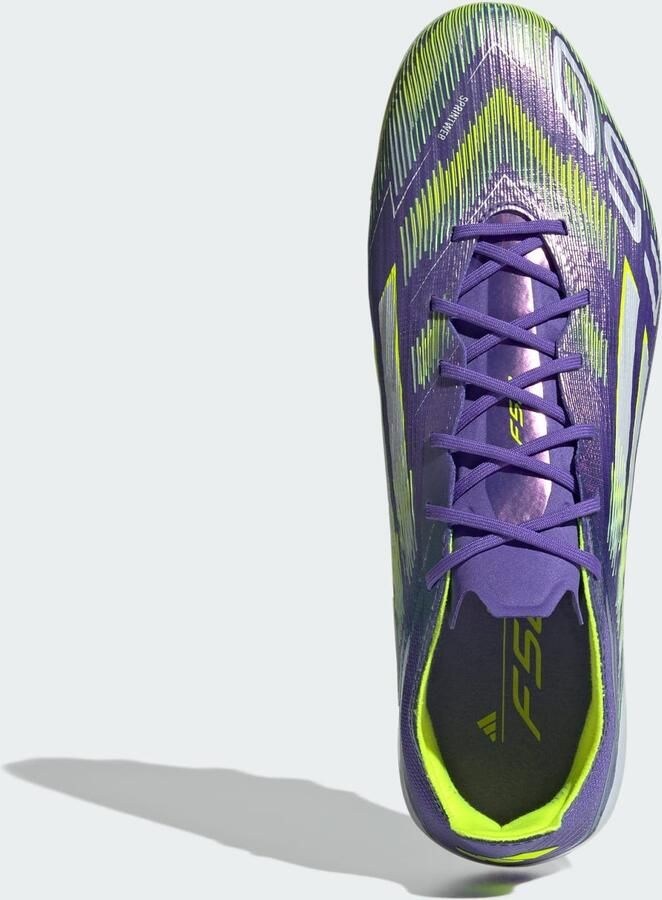 ADIDAS PERFOR CE Voetbalschoen 'F50 Elite' limoen donkerlila wit - Foto 5