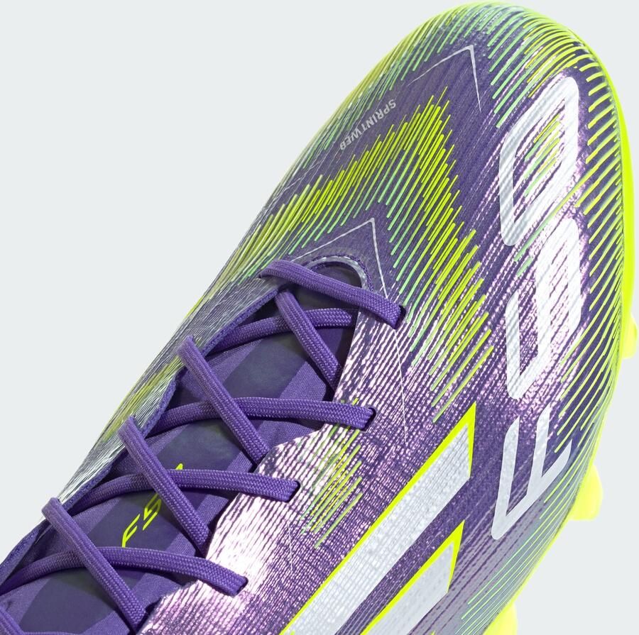 ADIDAS PERFOR CE Voetbalschoen 'F50 Elite' limoen donkerlila wit - Foto 3