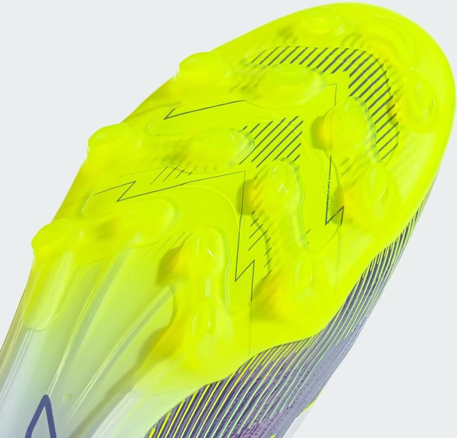 ADIDAS PERFOR CE Voetbalschoen 'F50 Elite' limoen donkerlila wit - Foto 4