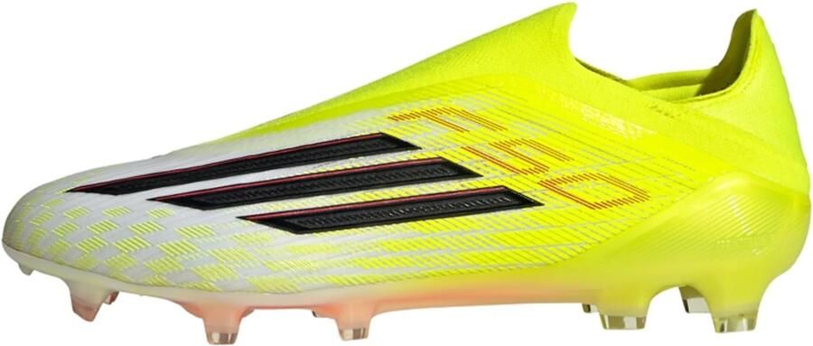 Adidas F50 Elite Veterloze Gras Voetbalschoenen (FG) Neongeel Zwart Rood - Foto 6