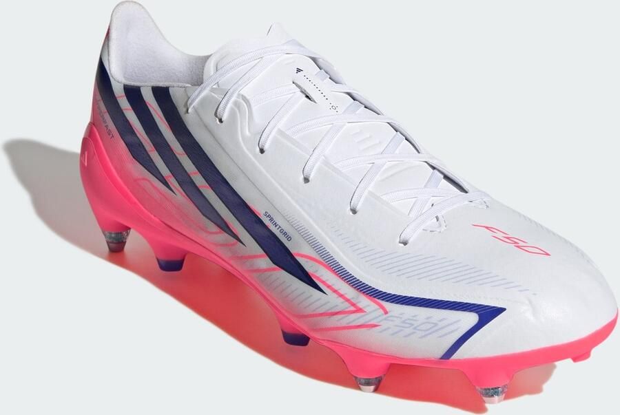 ADIDAS PERFOR CE Voetbalschoen 'F50 Hyperfast League' indigo zalm roze wit - Foto 7