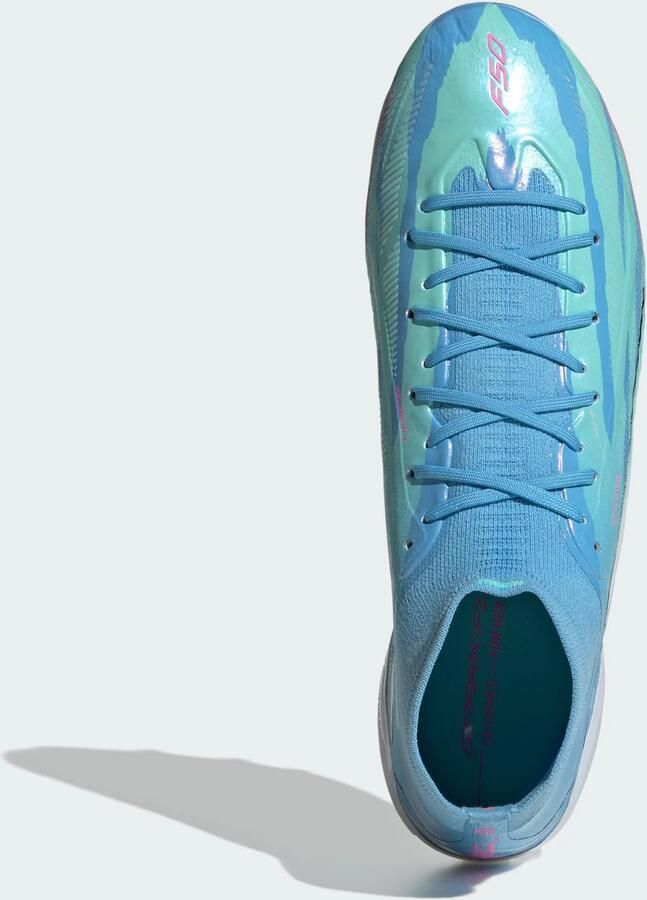 Adidas F50 Sparkfusion Elite Mid Cut Firm Ground Artificial Grass Voetbalschoenen Trinity Rodman - Foto 3