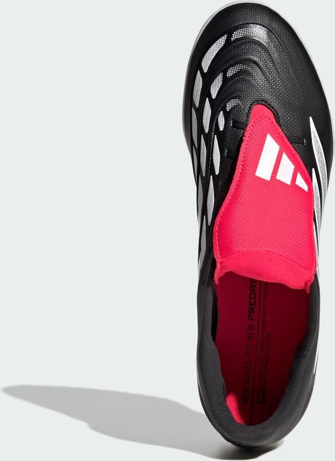 Adidas Perfor ce Predator Club Fold-Over Tongue Turf Voetbalschoenen Unisex Zwart - Foto 5
