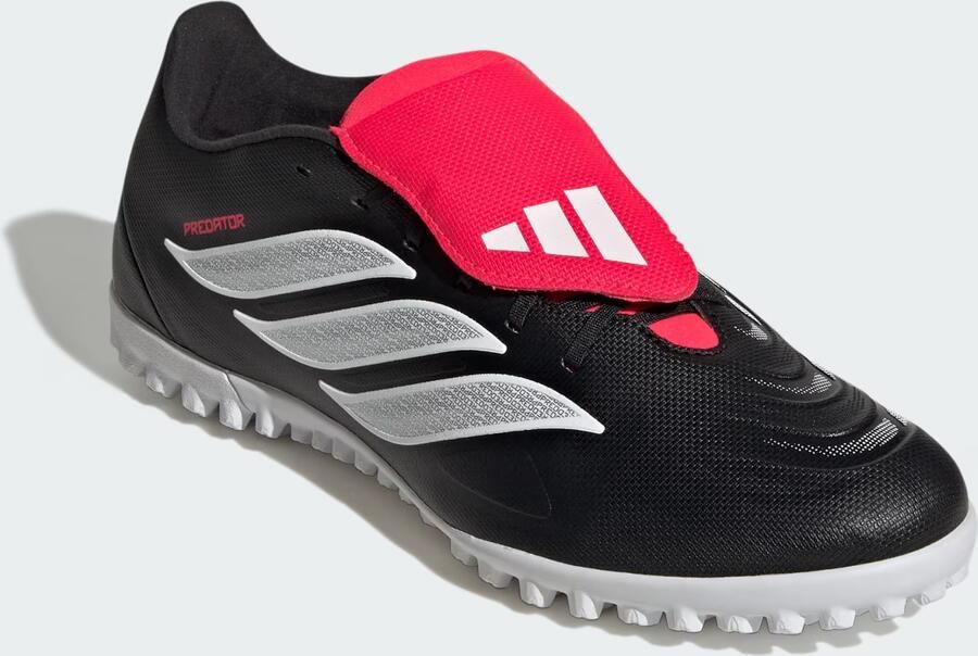 Adidas Perfor ce Predator Club Fold-Over Tongue Turf Voetbalschoenen Unisex Zwart - Foto 7