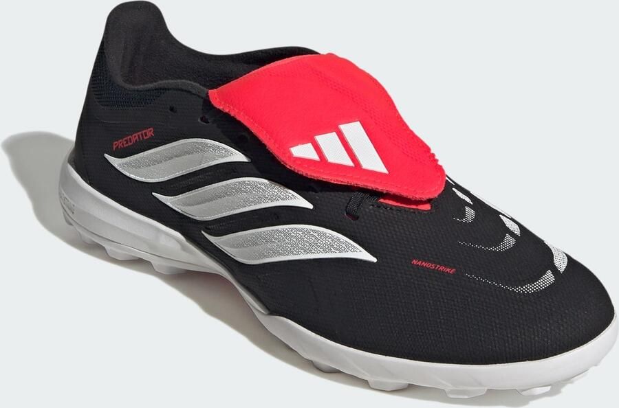 Adidas Perfor ce Predator League Fold-Over Tongue Turf Voetbalschoenen Unisex Zwart