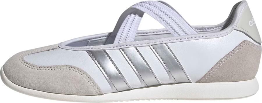 ADIDAS SPORTSWEAR Ballerina met riempjes 'Barreda' donkerbeige zilvergrijs wit - Foto 4