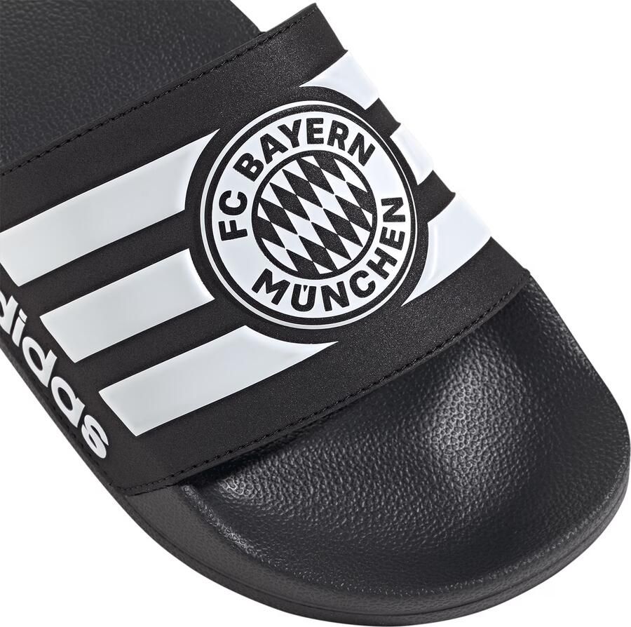 ADIDAS SPORTSWEAR Muiltjes 'Adilette Bayern Munich' zwart wit - Foto 4