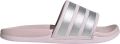 Adidas Sportswear Adilette Comfort 2.0 badslippers roze zilver - Beige