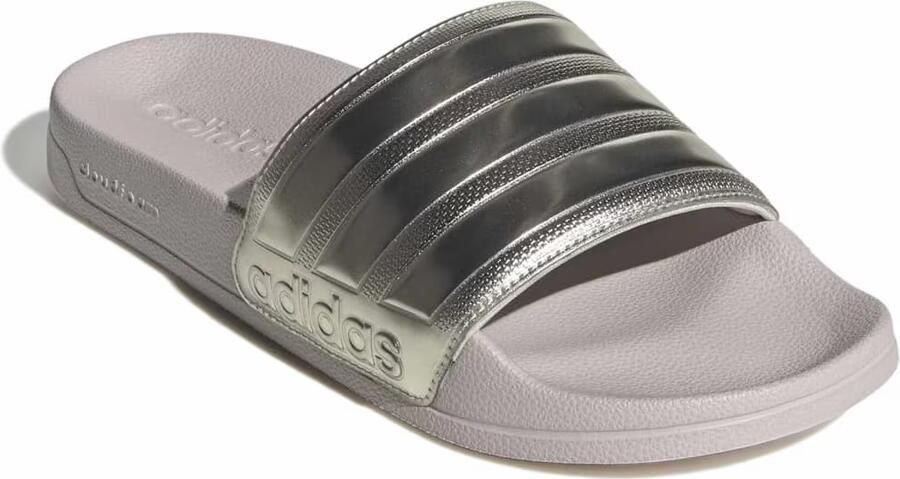 Adidas Sportswear Adilette Shower badslippers lila zilver - Foto 9