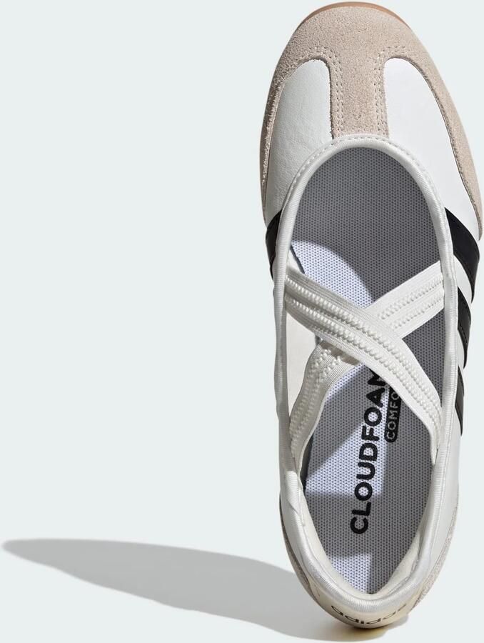 Adidas Sportswear sneakers van echt leer met elastische bandjes model 'BARREDA MARY JANE' - Foto 9