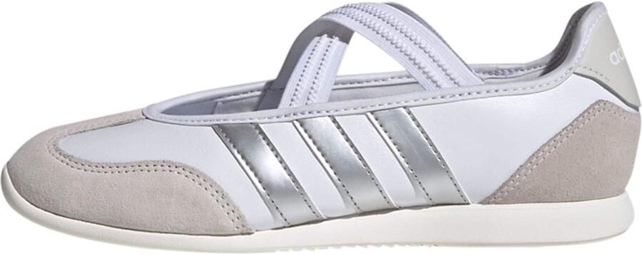 ADIDAS SPORTSWEAR Ballerina met riempjes 'Barreda' donkerbeige zilvergrijs wit - Foto 3