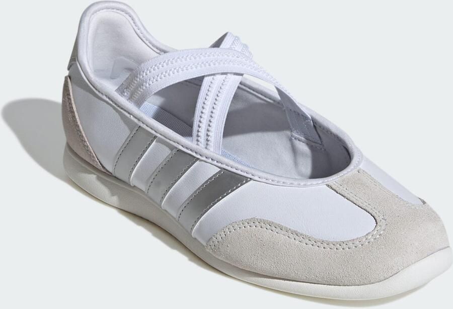 ADIDAS SPORTSWEAR Ballerina met riempjes 'Barreda' donkerbeige zilvergrijs wit - Foto 7