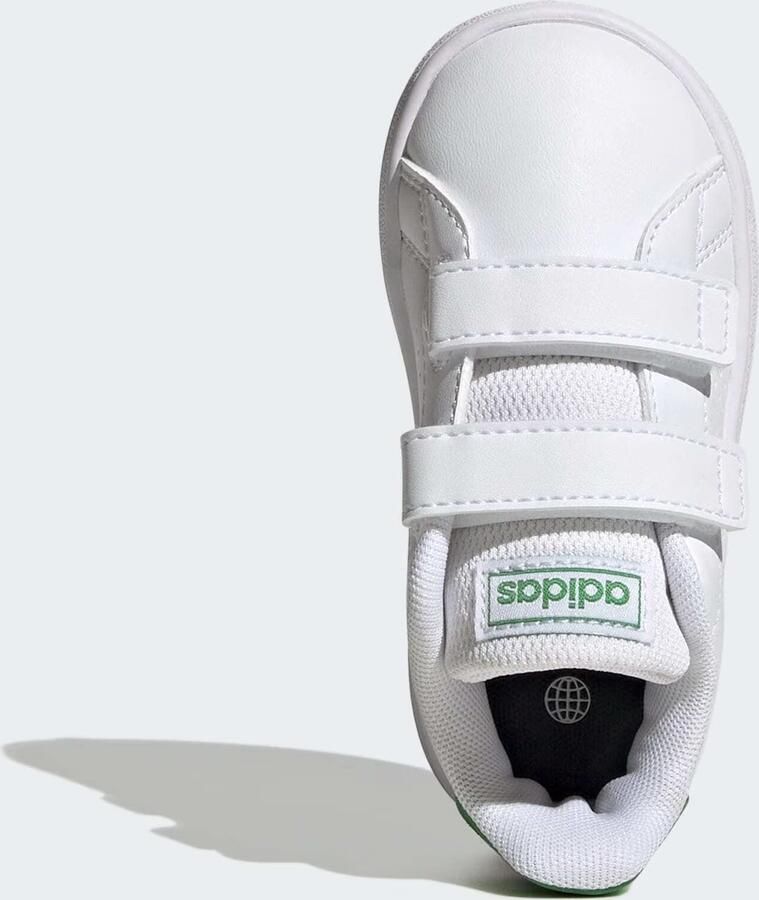 Adidas Sportswear Advantage CF sneakers wit groen Imitatieleer 23 1 2 - Foto 10