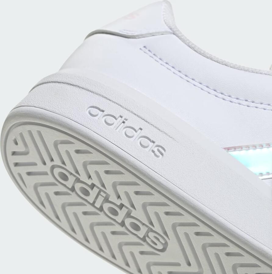 Adidas Grand Court 3.0 Kindersneakers Wit 2 3 Mesh Synthetisch - Foto 7