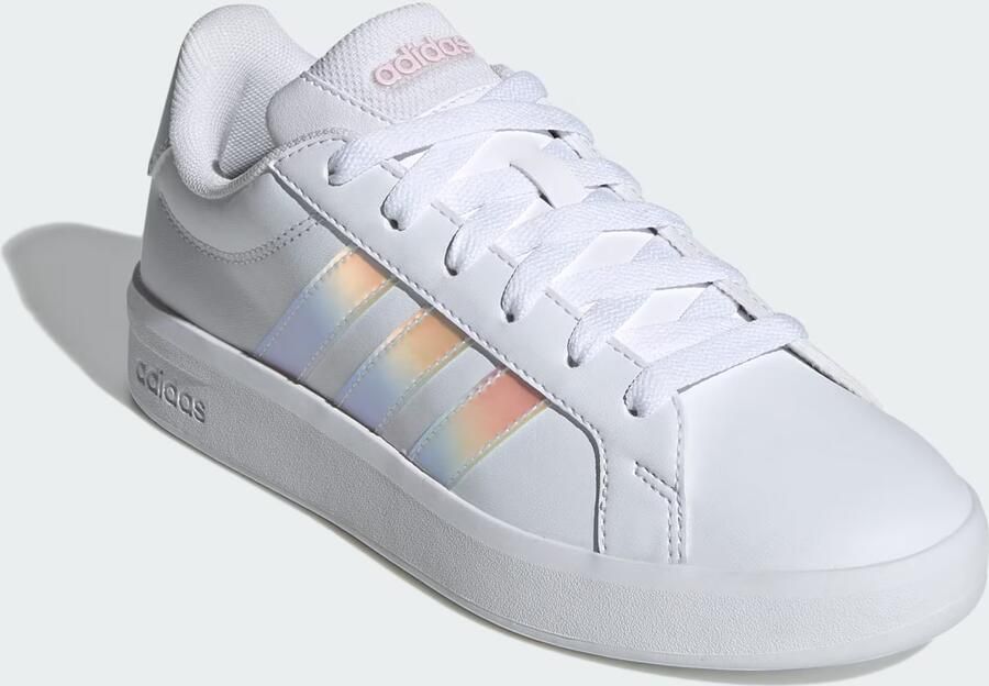 Adidas Grand Court 3.0 Kindersneakers Wit 2 3 Mesh Synthetisch - Foto 10