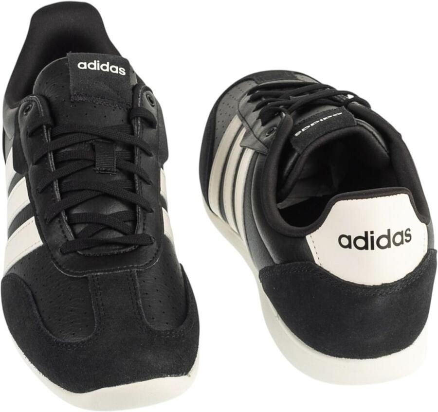 Adidas Heren BARREDA LO Sneaker HQ7382 Leer Streetstyle Zwart - Foto 5
