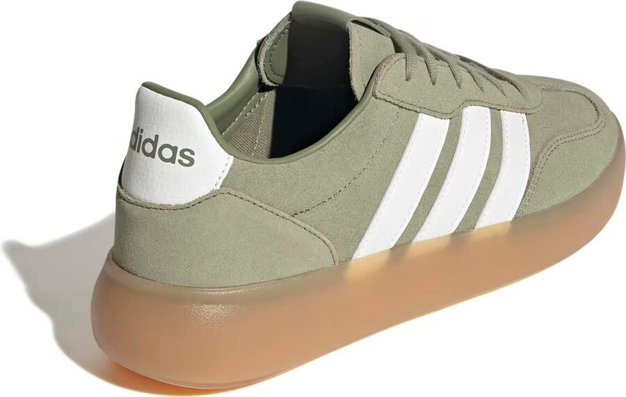 Adidas Sportswear Barreda Decode Lux leren sneakers grijsgroen ecru - Foto 12