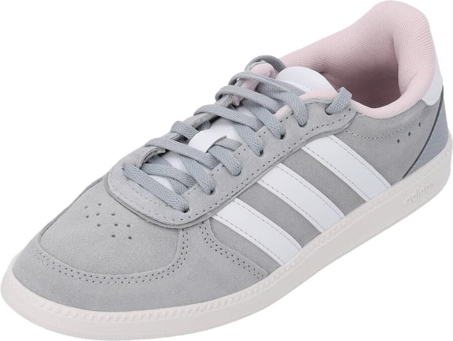 Adidas Breaknet suede dames sneakers grijs wit Echt leer Uitneembare zool - Foto 7