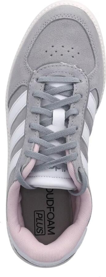 Adidas Breaknet suede dames sneakers grijs wit Echt leer Uitneembare zool - Foto 16