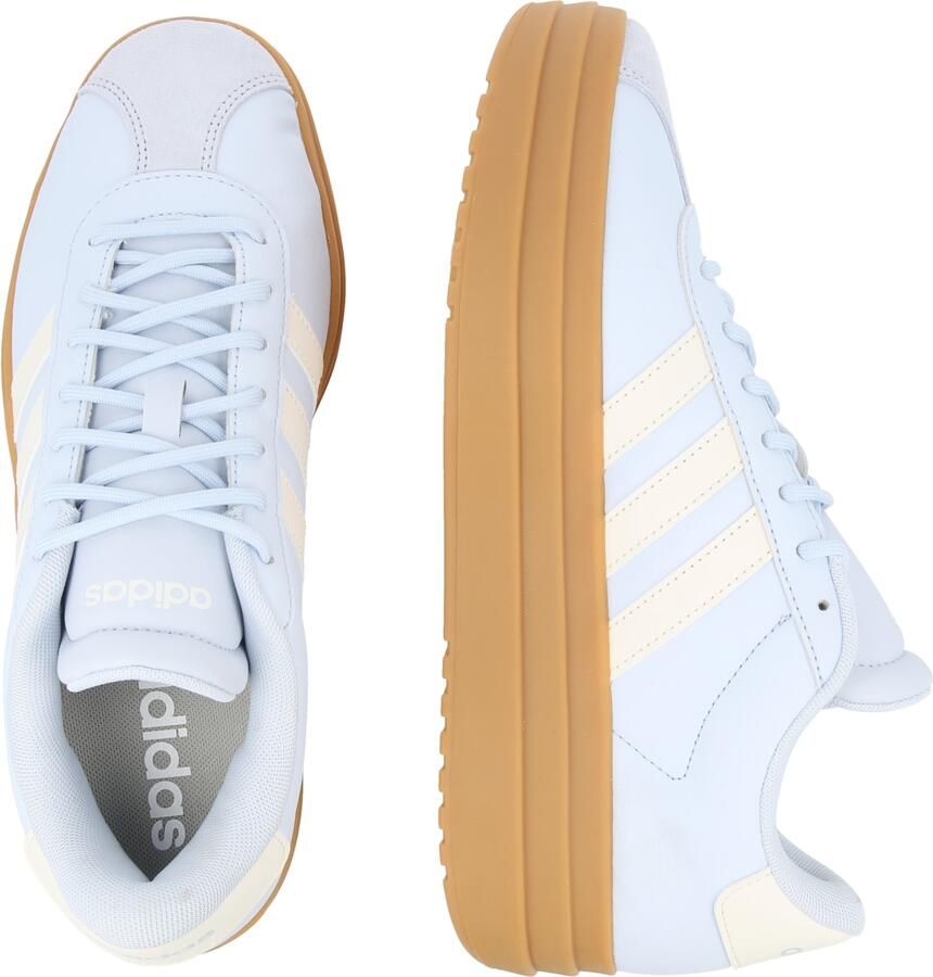 Adidas Sportswear VL Court Bold suede sneakers lichtblauw ecru - Foto 6