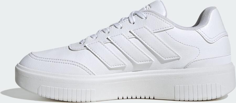 Adidas Lage Sneakers Baskets Courtblock Bold cuir synthétique - Foto 8