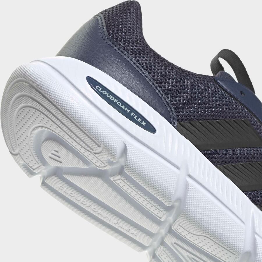 Adidas Cloudfoam Flex Wide Fit heren sneakers blauw Uitneembare zool - Foto 6