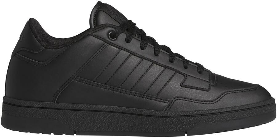 Adidas Lage Sneakers Baskets Rapid Court synthétique noir