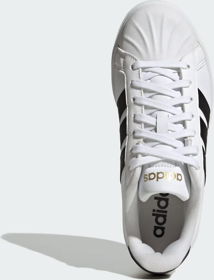 Adidas Dames STREETTALK BOLD Sneaker Dames Plateau Schoenen KJ3857 wit zilver - Foto 19