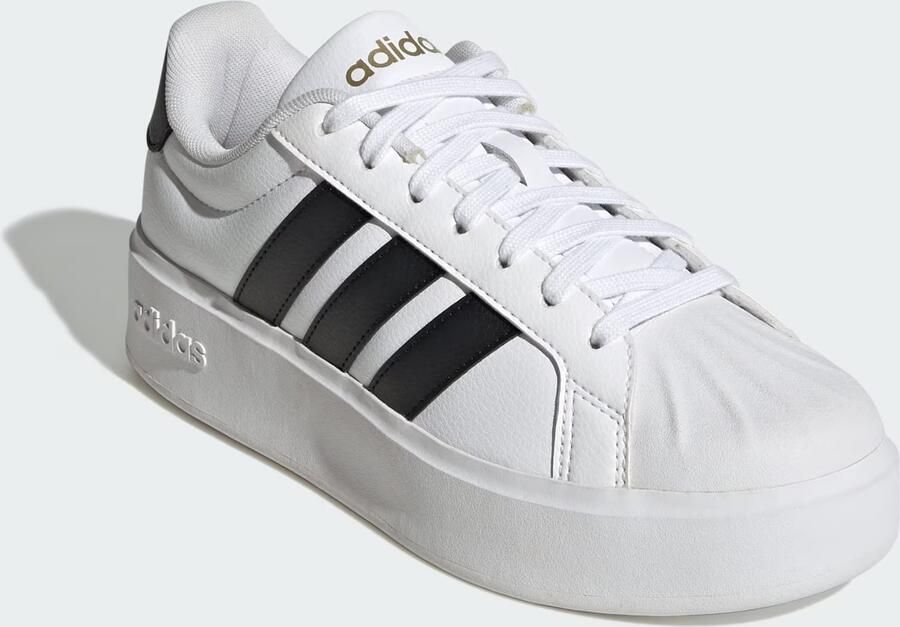 Adidas Dames STREETTALK BOLD Sneaker Dames Plateau Schoenen KJ3857 wit zilver - Foto 20