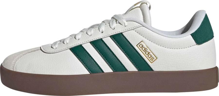 Adidas VL COURT 3.0 Herensneaker Schoenen Suèdeleer KJ6808 White Green - Foto 4