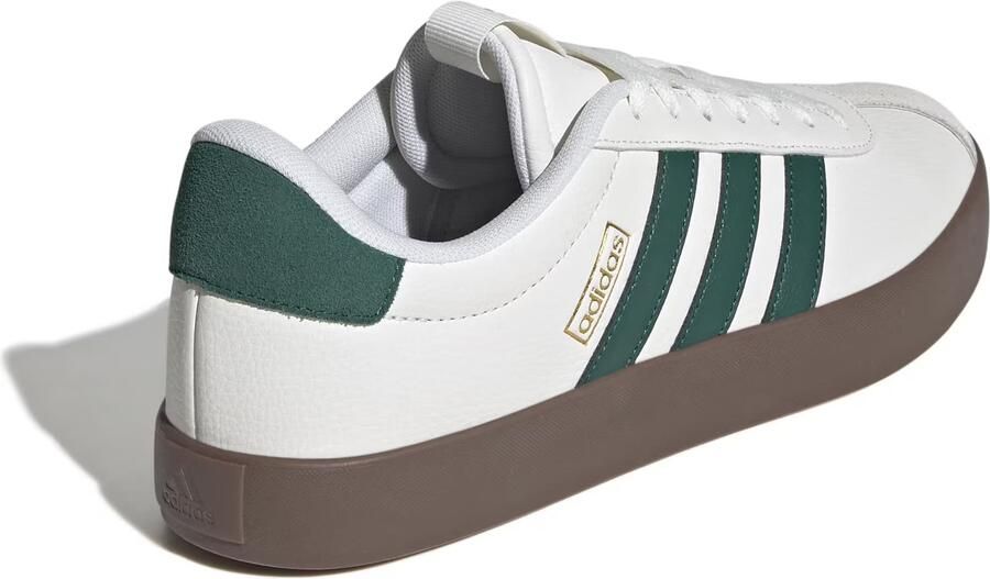 Adidas VL COURT 3.0 Herensneaker Schoenen Suèdeleer KJ6808 White Green - Foto 8
