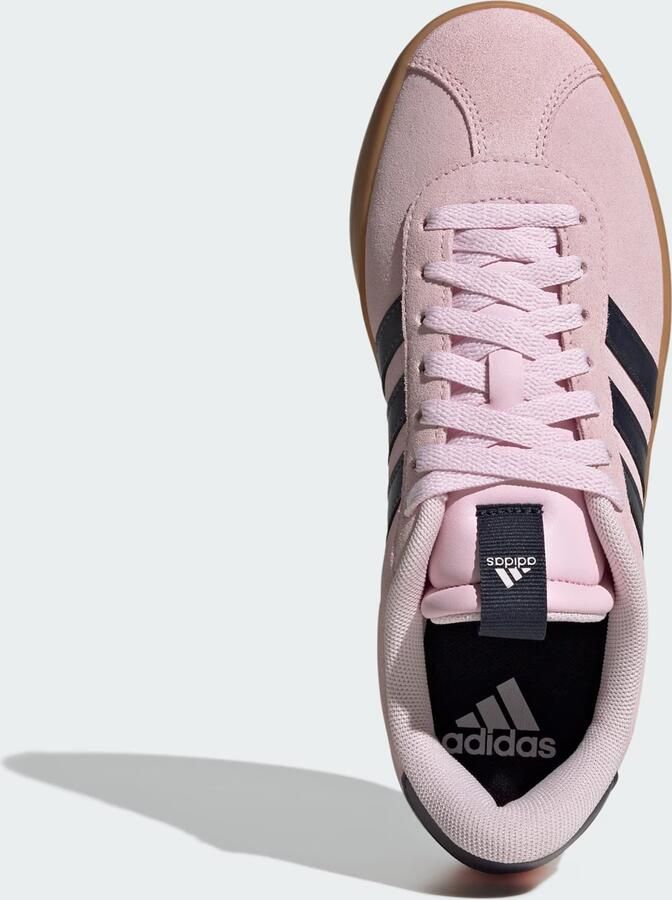 Adidas Sportswear VL Court 3.0 suede sneakers lichtroze donkerblauw - Foto 20