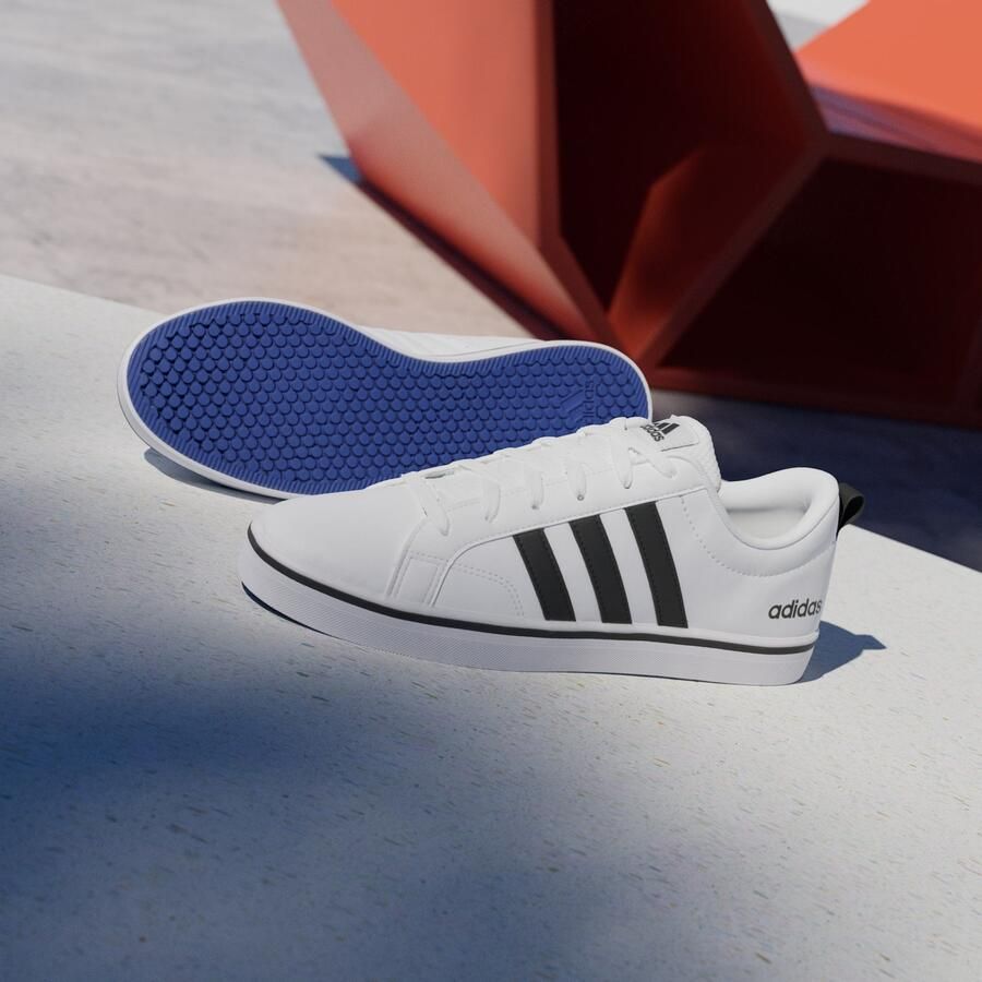 Adidas Sportswear VS Pace 2.0 Lifestyle Skateboarding 3-Stripes Branding Synthetisch Nubuck Schoenen Unisex Wit - Foto 6