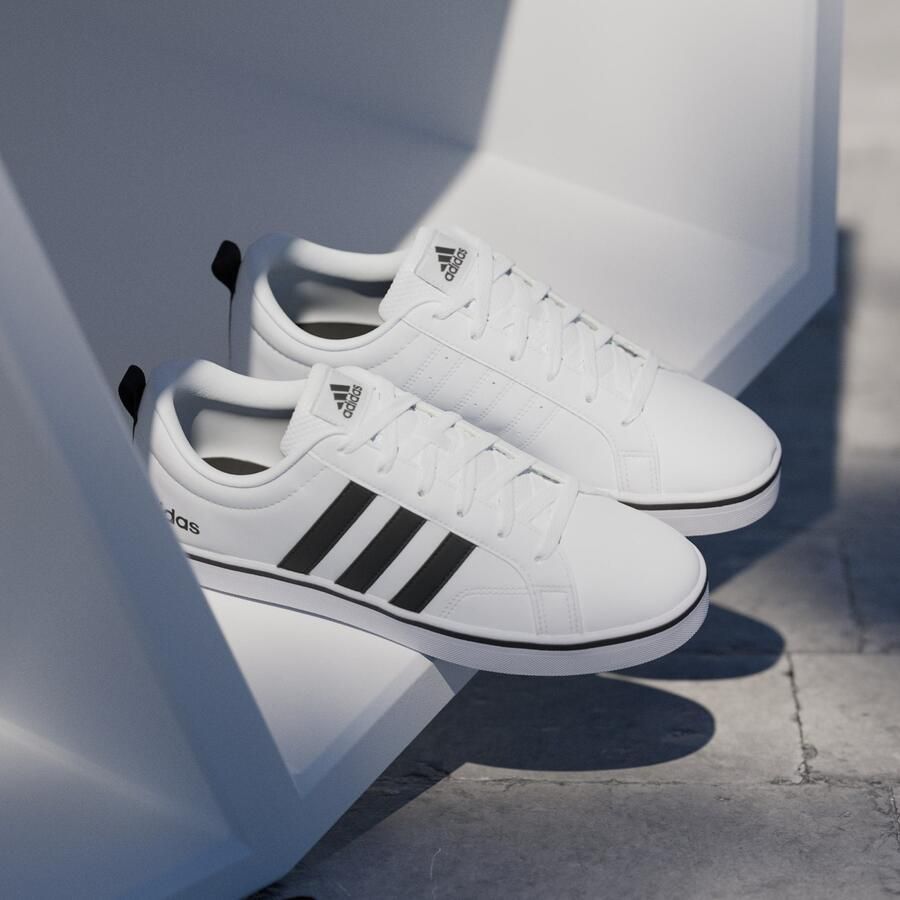 Adidas Sportswear VS Pace 2.0 Lifestyle Skateboarding 3-Stripes Branding Synthetisch Nubuck Schoenen Unisex Wit - Foto 7