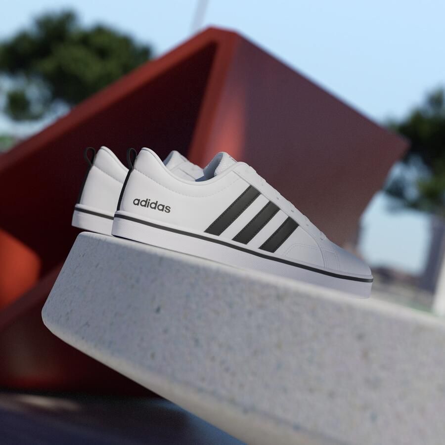 Adidas Sportswear VS Pace 2.0 Lifestyle Skateboarding 3-Stripes Branding Synthetisch Nubuck Schoenen Unisex Wit - Foto 8