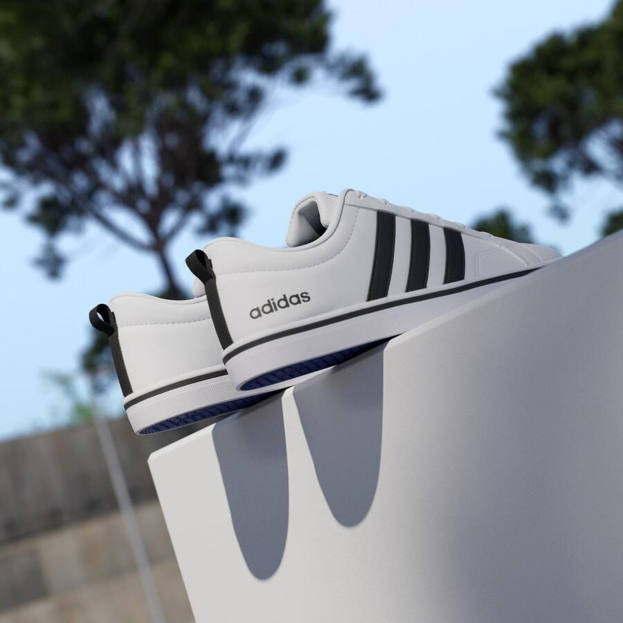 Adidas Sportswear VS Pace 2.0 Lifestyle Skateboarding 3-Stripes Branding Synthetisch Nubuck Schoenen Unisex Wit - Foto 10