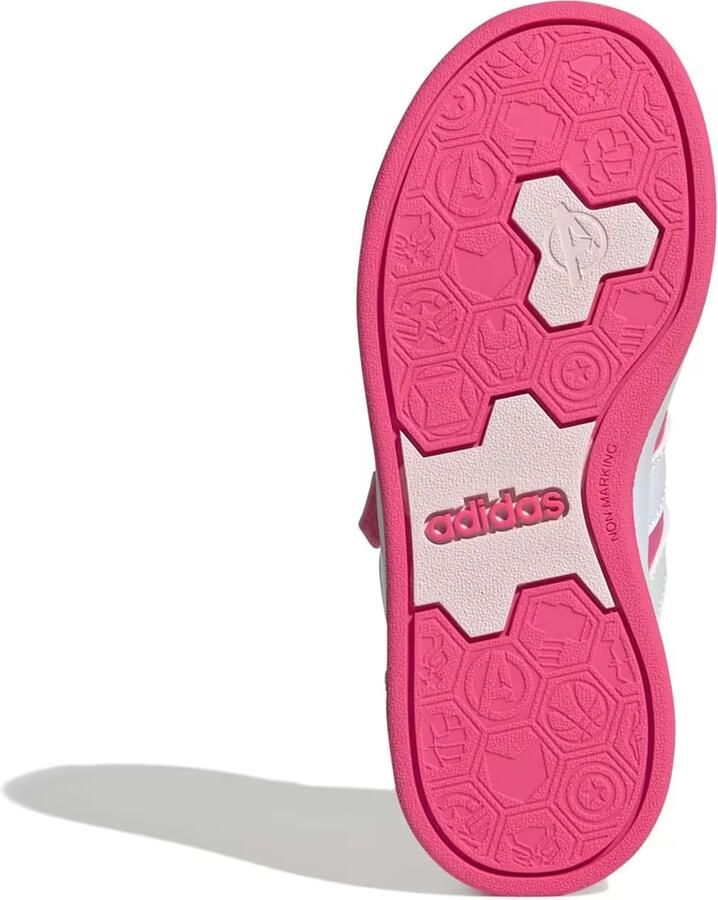 Adidas Sportswear Marvel Avengers Grand Court Schoenen Kids Kinderen Roze - Foto 4