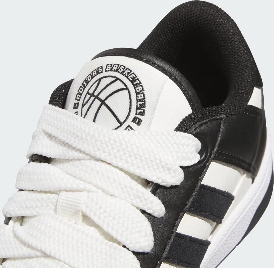 Adidas Sportswear Rapid Court Low Schoenen Kinderen Zwart - Foto 4
