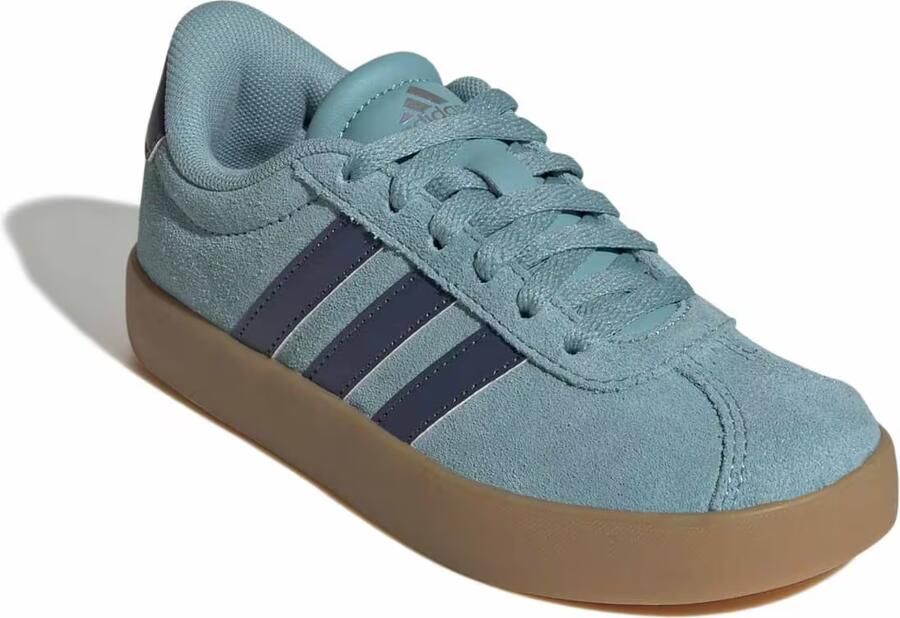 Adidas Sportswear VL Court 3.0 suede sneakers lichtblauw donkerblauw - Foto 4