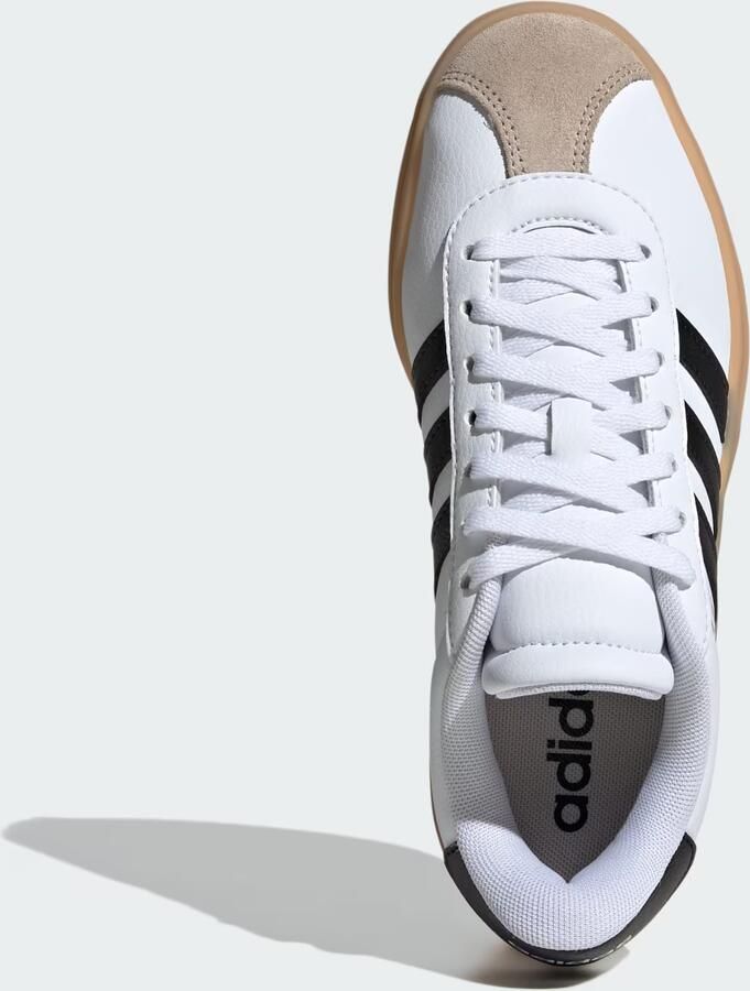 Adidas Vl Court Bold Unisex Schoenen Wit Maat: 39 1 3 Leer Foot Locker - Foto 6